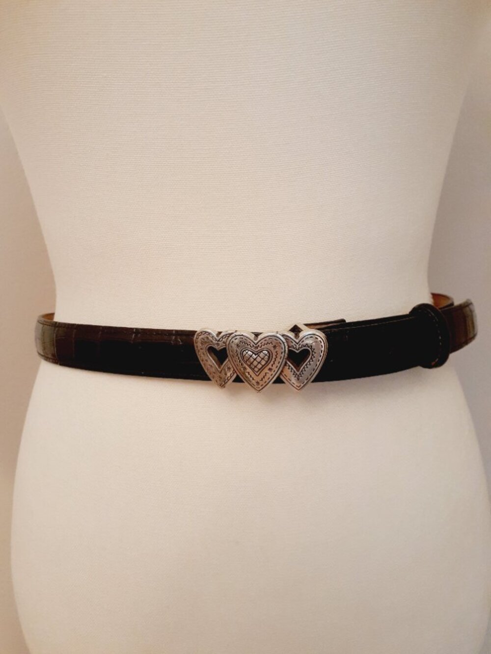 Brighton Triple Heart Belt